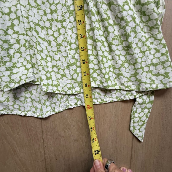 Faithfull The Brand Ilia Mini Dress In Bel Air Print Avocado Ditsy Floral Size 2 - Picture 8 of 11